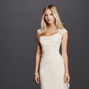 David's Bridal Size 14 Wedding Dress